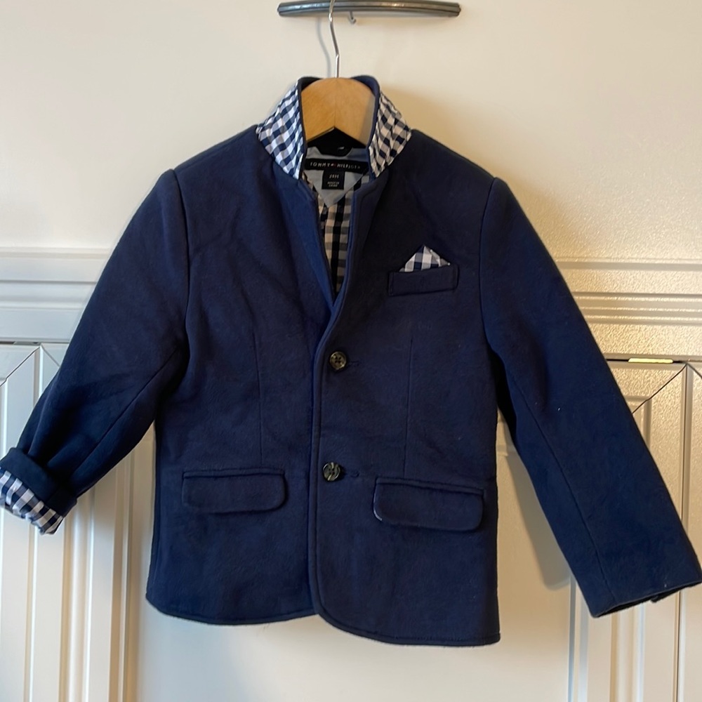 Tommy Hilfiger Boys jacket size 24months color navy blue